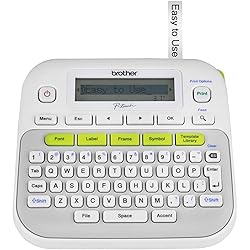Brother P-touch, PTD210, Easy-to-Use Monochrome