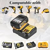 Waitley 18V 5.0Ah Replacement Battery for Dewalt 18V XR DCB184/182 view 2