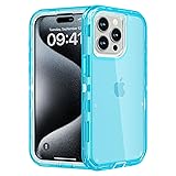 Follaroma for iPhone 15 Pro Case, Heavy Duty