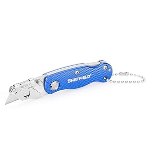 Sheffield 12116 Mini Lock-Back Utility Knife