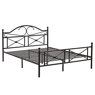 GreenForest Queen Size Bed Frame with Headboard and Jamaica | Ubuy