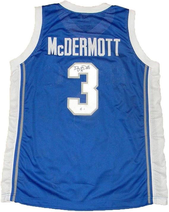 Doug McDermott Autographed Jersey 3 BLUE GTSM GTSM Certified Autographed College Jerseys