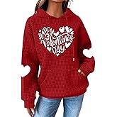NEWWEN Valentines Sweatshirt for Women Teacher Valentine Shirts You Are Love Heart Long Sleeve Shirt Valentine Gift Tops