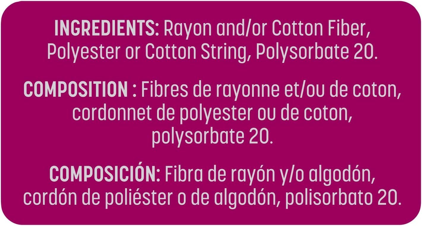 Playtex Sport Tampons with Flex-Fit Technology, Regular, Unscented - 18 Count: Health & Personal Care