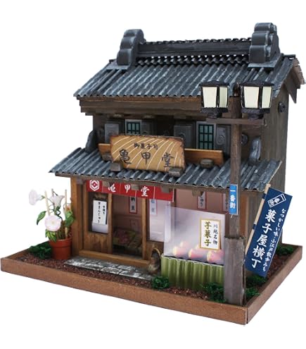 Amazon.com: Billy Handmade dollhouse kit Old favorite market kit Amazon.com: Billy Handmade dollhouse kit Old favorite market kit