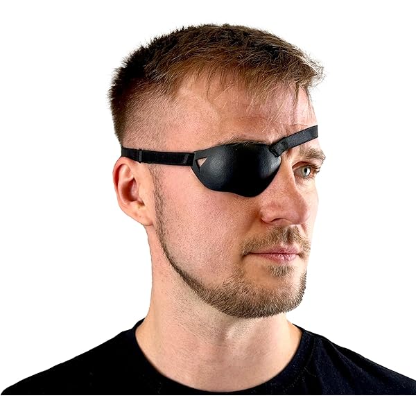 Amazon.com: Premium Handmade Leather Eye Patch with Soft Foam