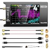 SEESII Upgraded NanoVNA-H4 Vector Network Analyzer, Latest V4.4 9KHz-1.5GHz HF VHF UHF 4" Touch Screen VNA Antenna Analyzer Measures S Parameters,Voltage Standing Wave Ratio, Phase,Delay, Smith Chart