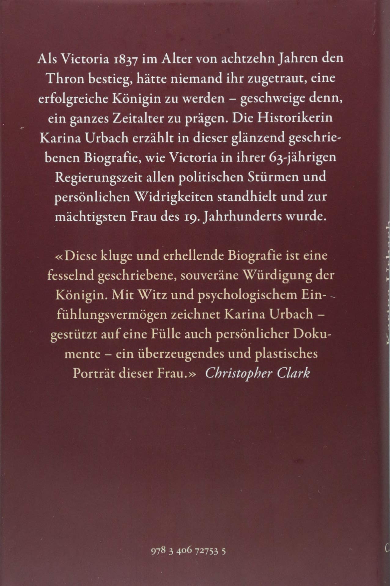 Queen Victoria Die Unbeugsame Konigin Die Unbeugsame Konigin Eine Biografie Amazon De Urbach Karina Bucher