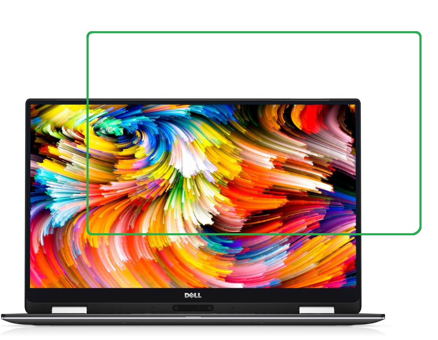 It3 Anti Glare 2in1 Touch Laptop Screen Protector Guard for 15.6 Dell XPS 15 2018 New 2X Pcs 9575