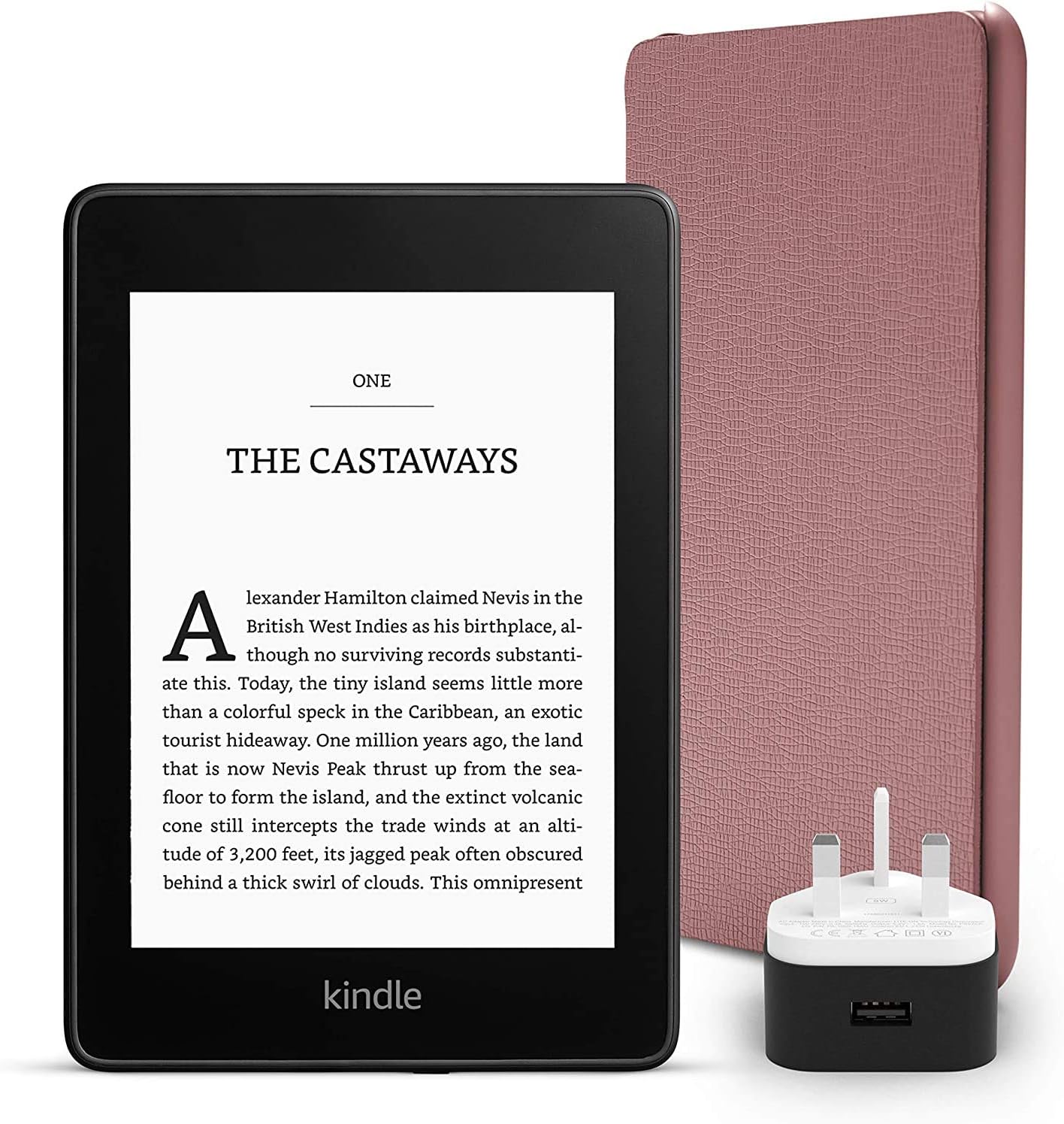 Kindle Paperwhite Essentials Bundle including a Kindle Paperwhite, 8 GB
