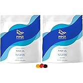 Piper LDL Clinical Strength Healthy Cholesterol Gummies (2280 mg Plant Sterol Esters Per Day): Two Packs Each with 60 Gummies, Vegan, 30 Day Supply