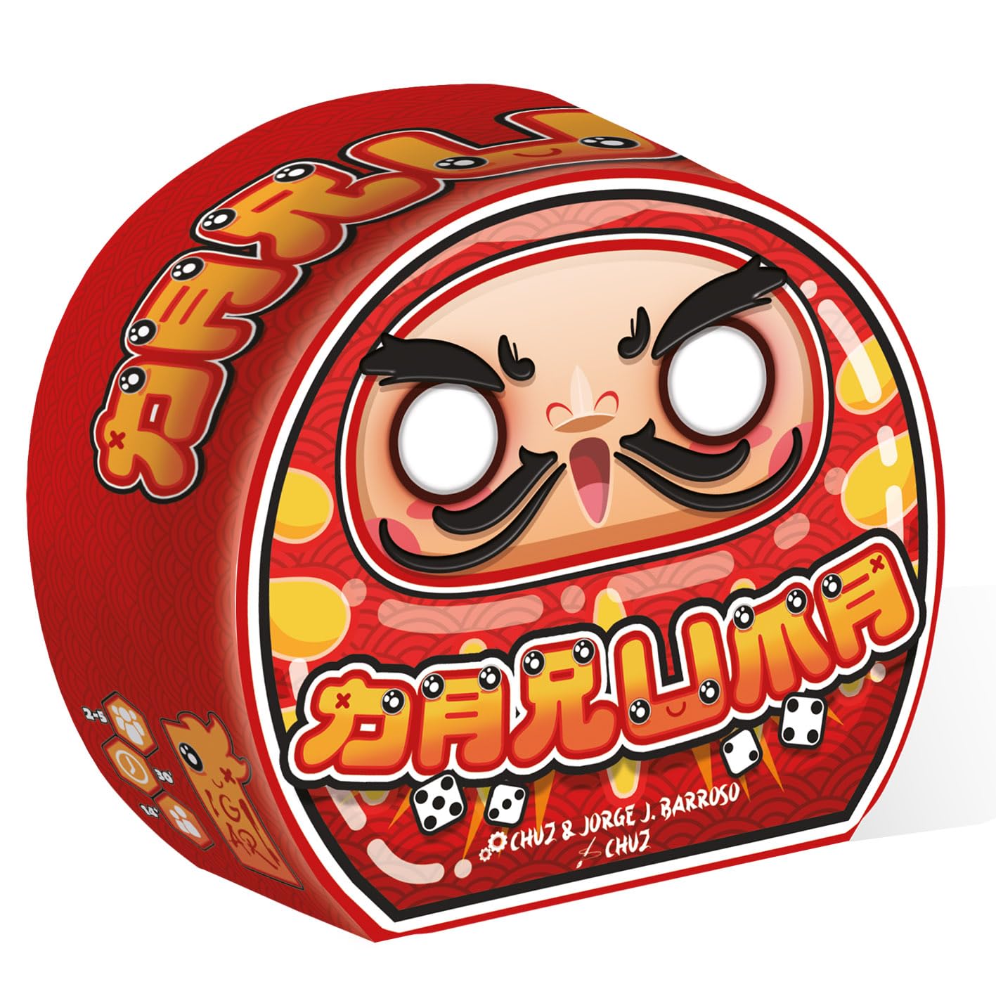 Asmodee Igiari Daruma - Board Games - Card Games - Ages 14 and Up - 2 to 5 Players - 30 Min - French Version