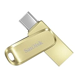SanDisk 256GB Ultra Dual Drive Luxe USB Type-C - Up