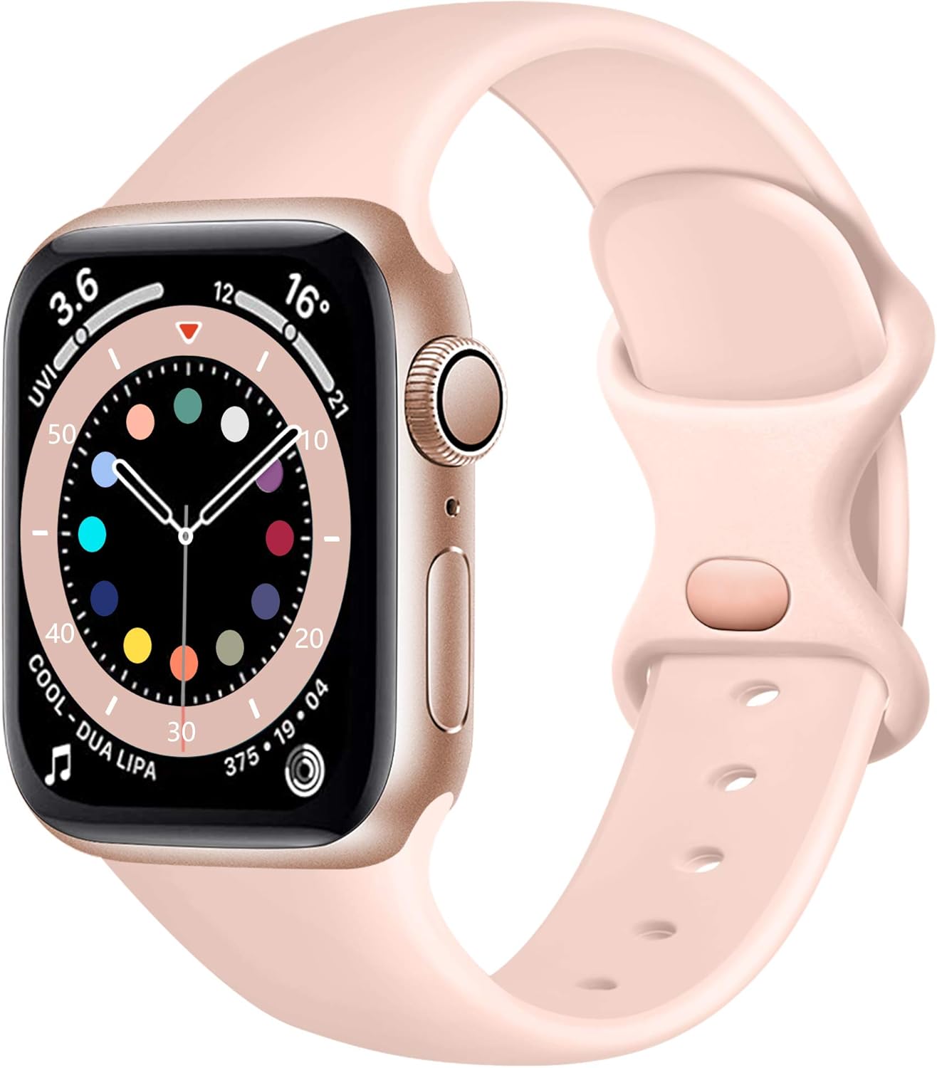 Epova Silicone Strap Compatible with Apple Watch Strap 40mm 38mm 41mm 42mm