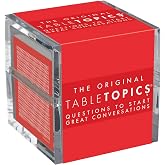 TableTopics - The Original Conversation Starter Cards - 135 Questions to Break the Ice &amp; Build Connection with Friends, Acquaintances, &amp; Coworkers - at Meetings, Parties, &amp; at Home