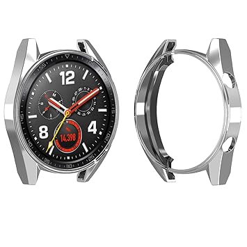 FOLOME Funda para Reloj Huawei Watch GT/Active de 46 mm, Revestimiento de TPU Suave [a Prueba de arañazos]