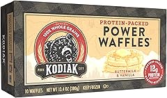 Kodiak Cakes Power Waffles, Buttermilk & Vanilla 13.4oz (Frozen)