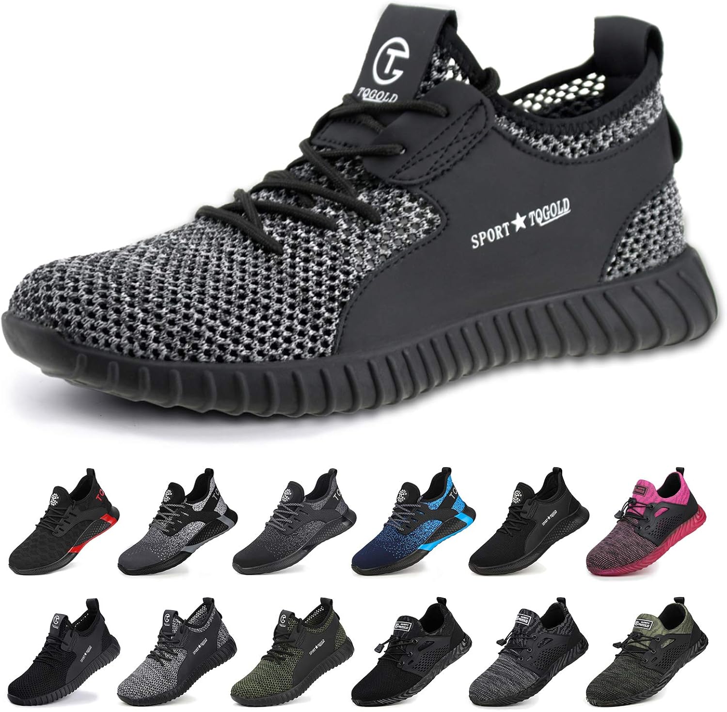 steel toe cap trainers near me