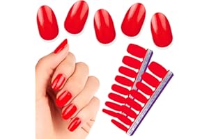 Color Street Carmine Shine Nail Strips