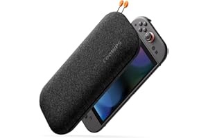 COOWPS Ultra Hard Switch 2 Case for Nintendo Switch 2 2025, Odorless Felt Military Grade Protection, Soft Lining Carrying Case with 8 Game Card Slots