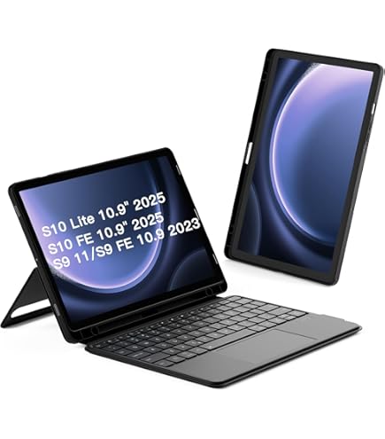 Amazon.com: Samsung Galaxy Book Cover Keyboard (with Trackpad) for