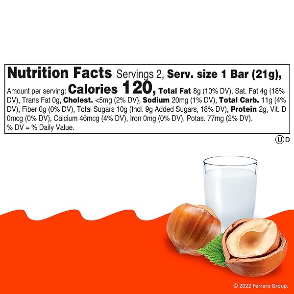 KINDER BUENO MILK CHOCOLATE AND HAZELNUT CREAM, 1 PACK, 10 INDIVIDUALLY WRAPPED CHOCOLATE BARS, 7.5 OZ