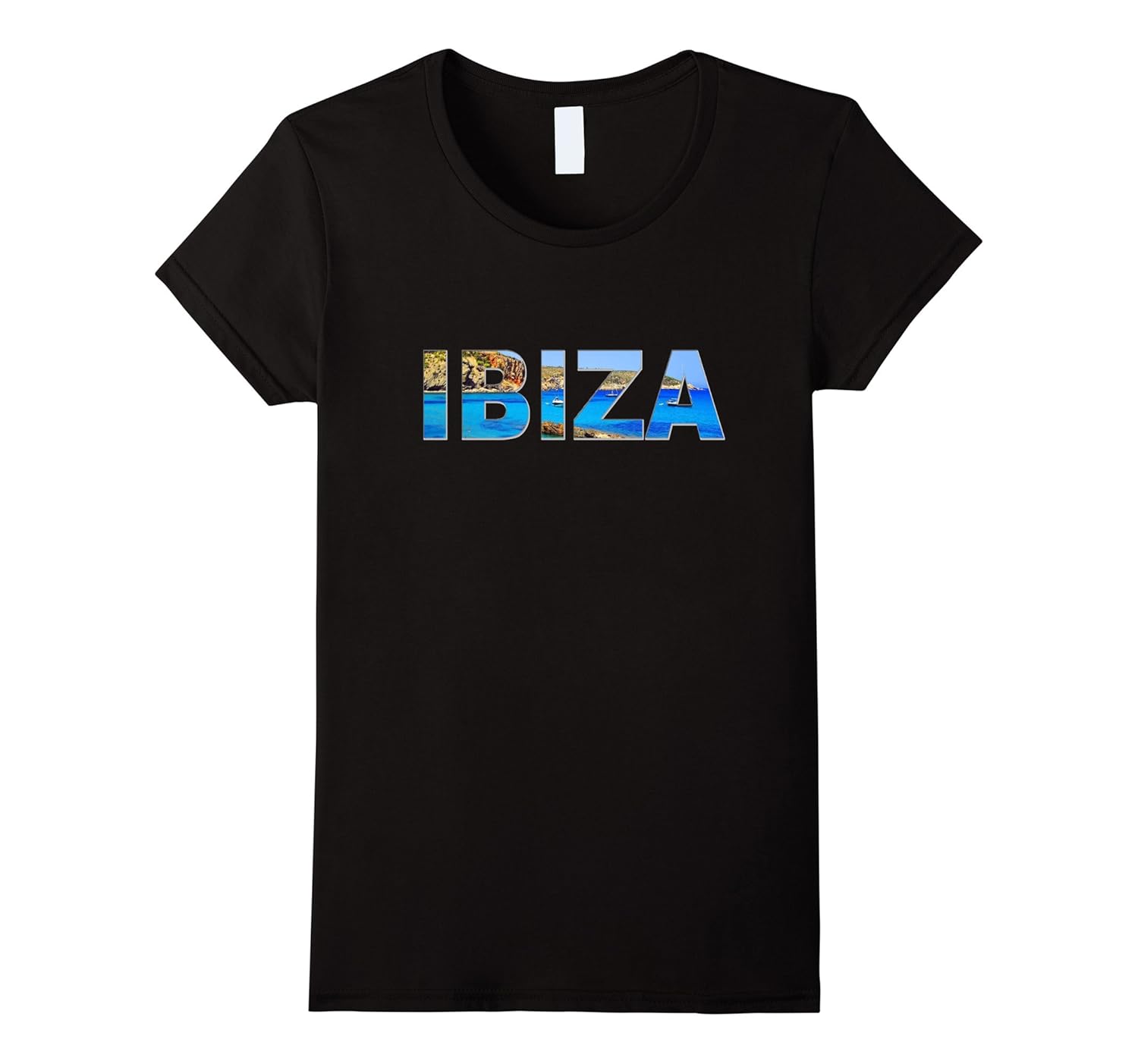 T-shirt "I Love Heart Ibiza" - Toutes Tailles Et Couleurs, Marque Fruit Of The Loom