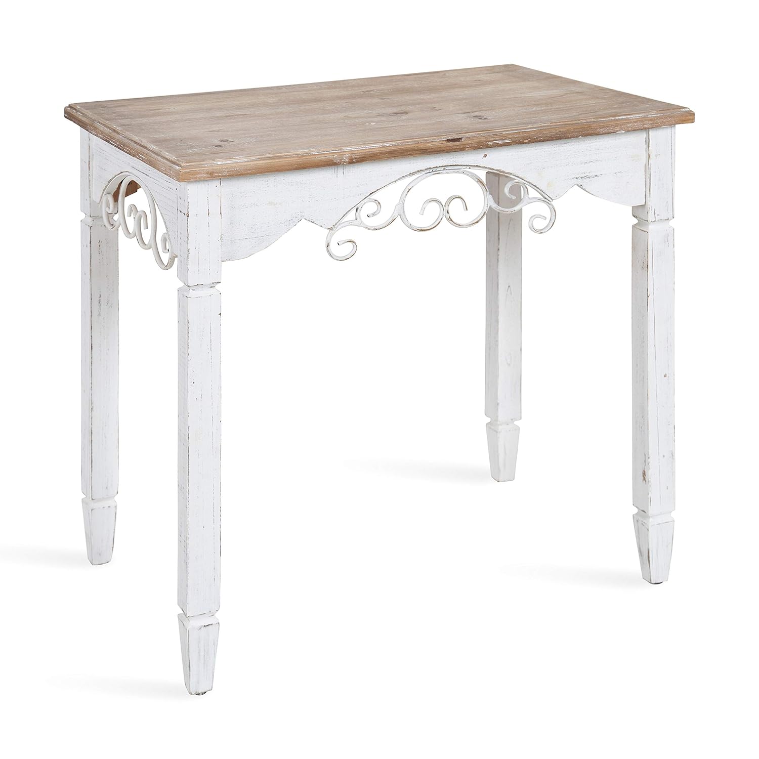Best farmhouse end table white