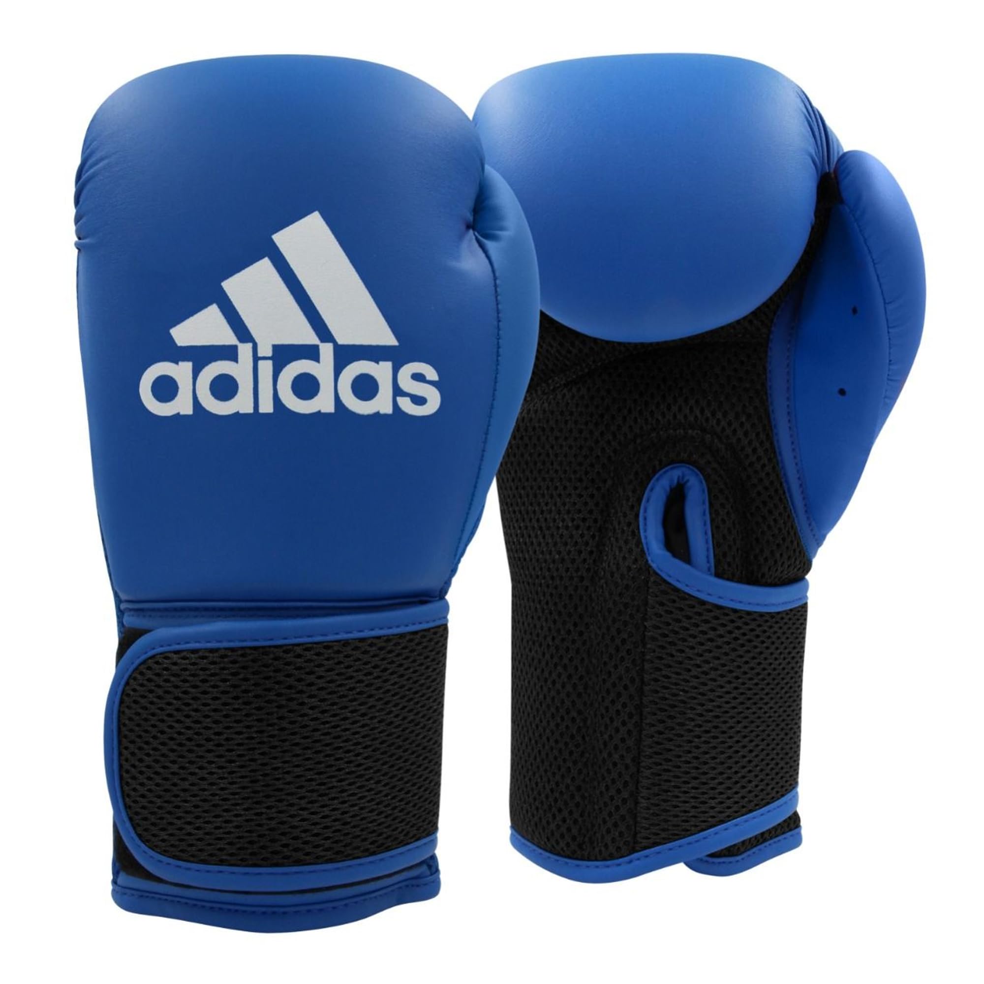 Adidas Hybrid 25 Boxing Gloves in Blue 6oz