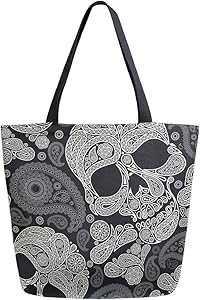 sac cabas tête de mort 8