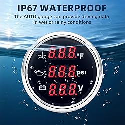 MH Triple Gauge Set - Water Temp