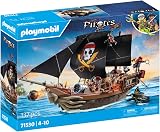 Playmobil Large Pirate Ship with Crew 137 pc 57 x 21-59.5 x 40.5 cm view 2