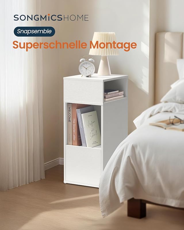 Nachttisch, Snapsemble – superschnelle Montage, platzsparend