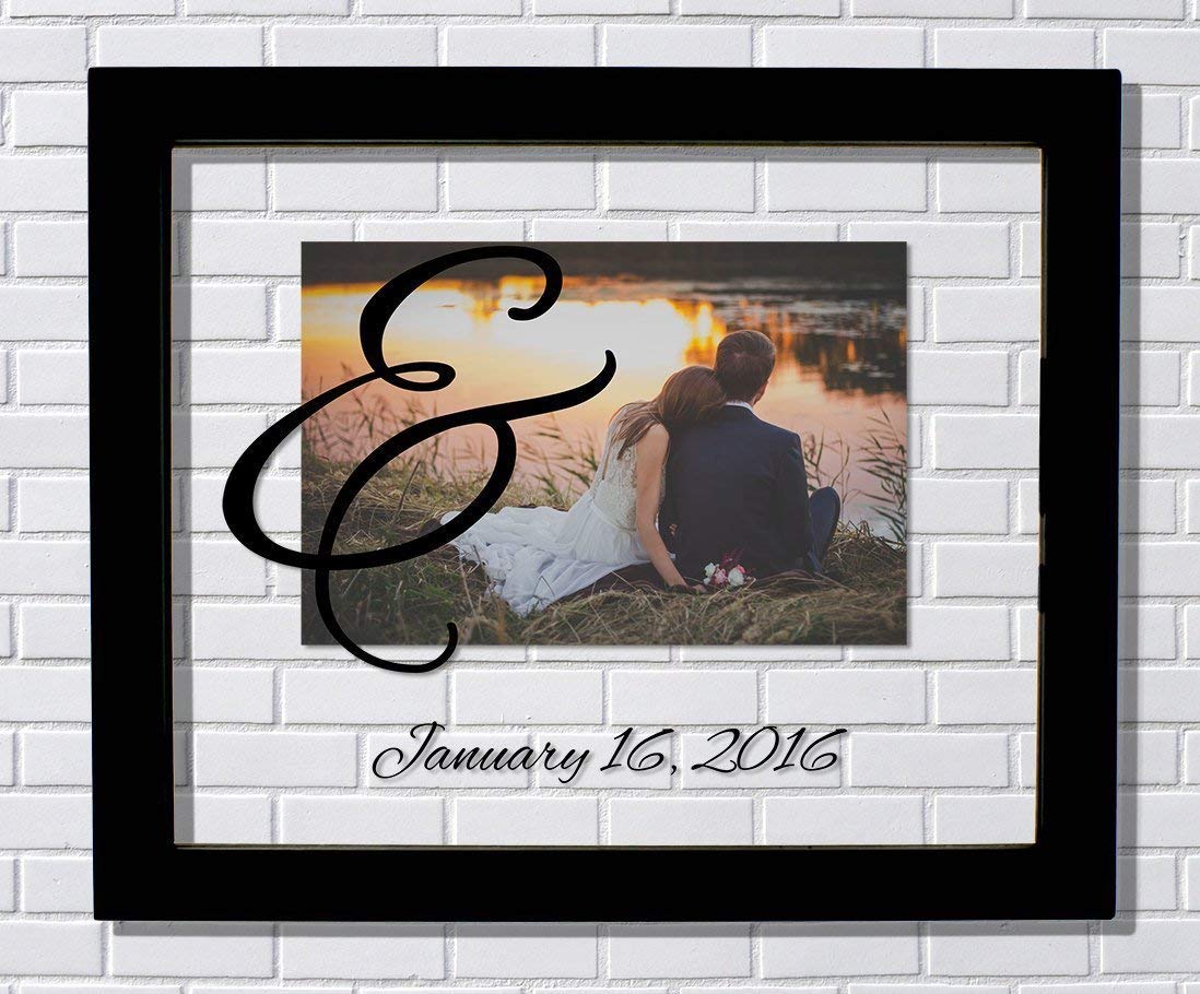 Wedding Frame Floating Frame Ampersand You and Me