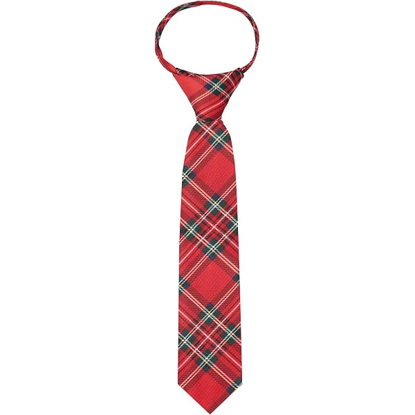 Cravate Tartan Buchanan Pour Garçons – Longueur 114,3 Cm Ou 132,1 Cm – Tissu Polyviscose – Fabriqué Main UK