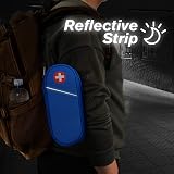 SITHON Medical Carrying Case Insulated Organiser Holds 2 EpiPens Blue view 6