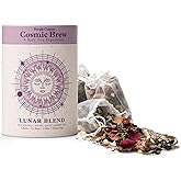 Lunar Blend Bath Tea by Purple Canyon | 3 Relaxing Bath Soaks with Lavender, Green Tea, Epsom Salt, and Essential Oils | Skin Care Gifts for Women