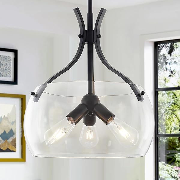 NZZDYI 4-LIGHT FARMHOUSE CHANDELIER FAUX WOOD CHANDELIERS DINING...