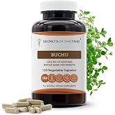 Secrets of the Tribe Buchu 120 Capsules, 1000 mg, Buchu (Agathosma Betulina) Dried Leaf (120 Capsules)