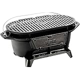 Lodge L410 Pre-Seasoned Sportsman's Charcoal Grill