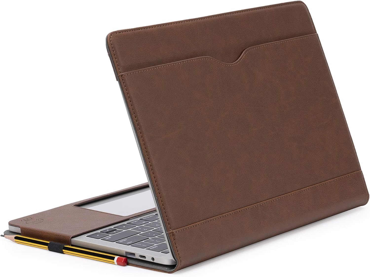 TYTX Leather Case Compatible with NEW MacBook Pro 13 Inch M2 M1 A2338 A2289 A2251 A2159 A1989 A1706 A1708 2021 2020-2016 Release,Leather Laptop Case Protective Folio Book Cover - Image 3