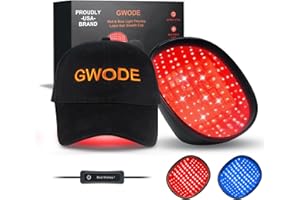 GWODE Laser Cap for Hair Regrowth,Red Light Therapy for Hair Growth,Laser Hair Growth Cap