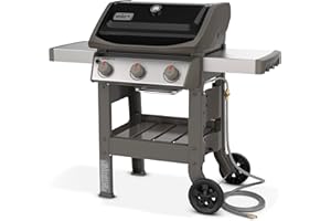 Weber Spirit II E-310 3-Burner Natural Gas Grill, Black