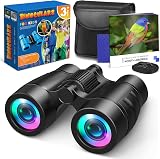 HappyKidsClub Binoculars for Kids 4x Magnification Lightweight Outdoor Toy