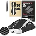 HOTLINEGAMES [Grip Upgrade] 2.0 Plus Mouse Anti Slip Grip Tape Compatible with Logitech G Pro X Superlight 2 DEX Wireless Gaming Mouse Skins, Sweat Resistant, Cut Fit, Easy Apply, Performance Upgrade