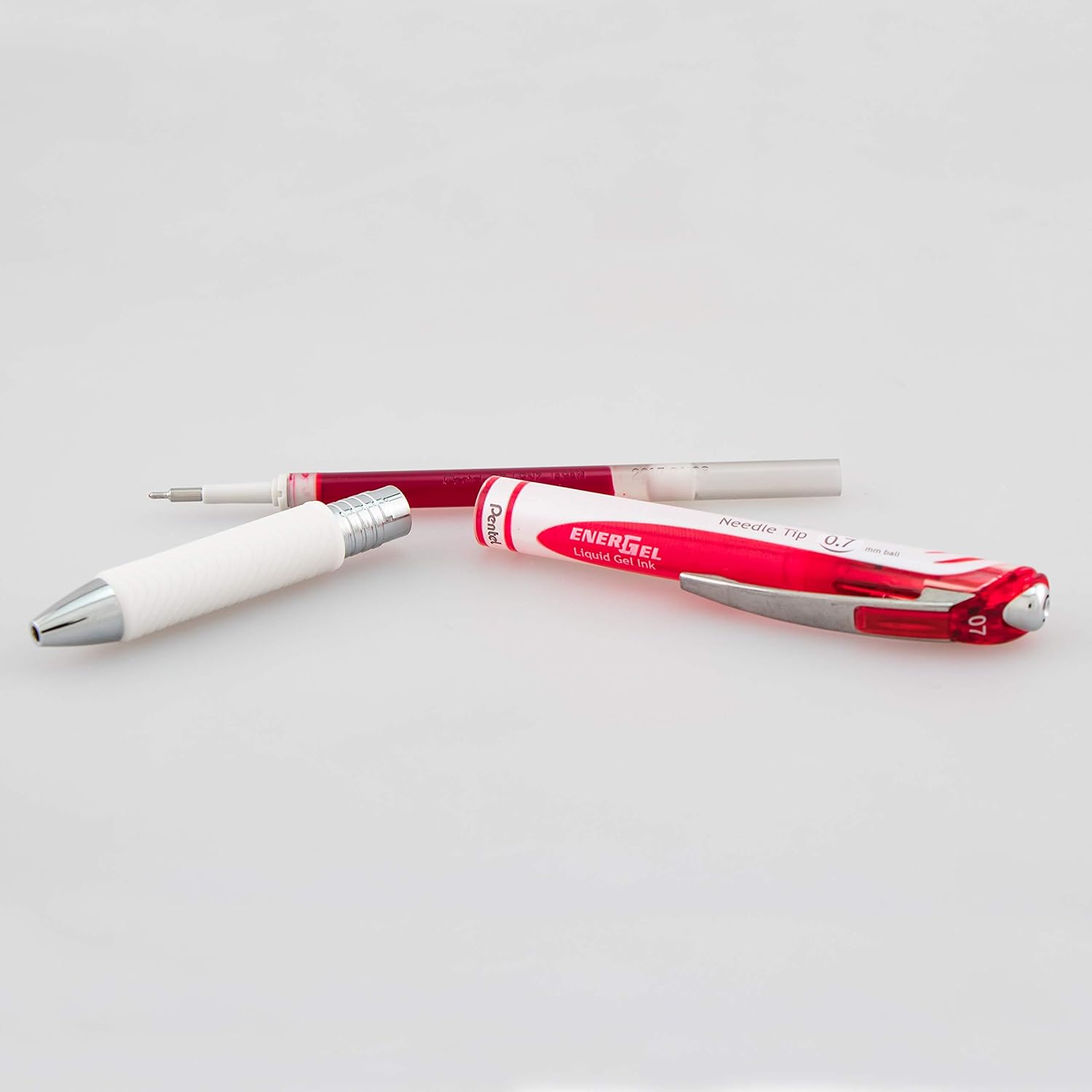 Pentel EnerGel Pearl Deluxe RTX Retractable Liquid Gel Pen, 0.7mm, 4 Pack, Assorted Colors (BLN77WBP4M): Office Products