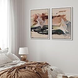 MUDECOR Framed Canvas Print Wall Art Set Abstract