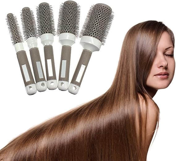 Hair Brush, Professional Round Hair Brush Blow Dry Drying Large Round