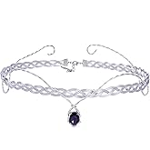 CoTeeZa Circlet Crown Fairy Viking Headpiece Celtic Tiara Headband for Men Women Hair Accessory Cosplay Renaissance