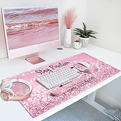 Anyshock Pink Mouse Pad Wrist Support, Keyboard